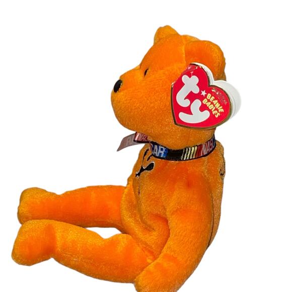 Ty Beanie Babies Plush Jeff Burton NASCAR 31 Cingular Stuffed Animal 9” Race NEW - Picture 5 of 13